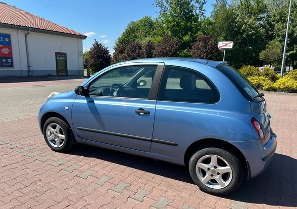 Nissan Micra cena 7500 przebieg: 163000, rok produkcji 2008 z Świętochłowice małe 92